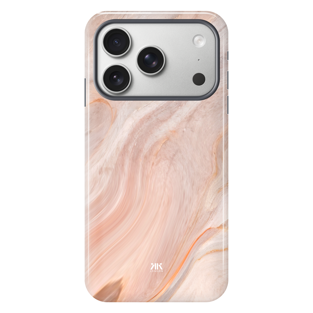 Marble Pink tough phone case for iPhone 17 Pro