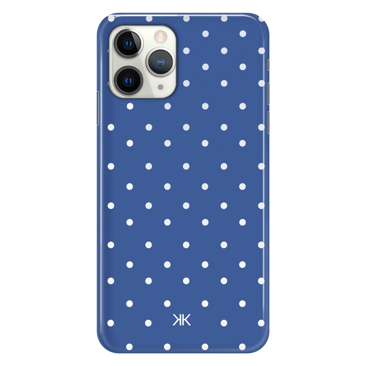 Polka Dot Blue phone case for iPhone 11 Pro