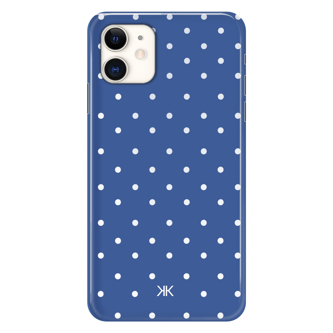 Polka Dot Blue phone case for iPhone 11