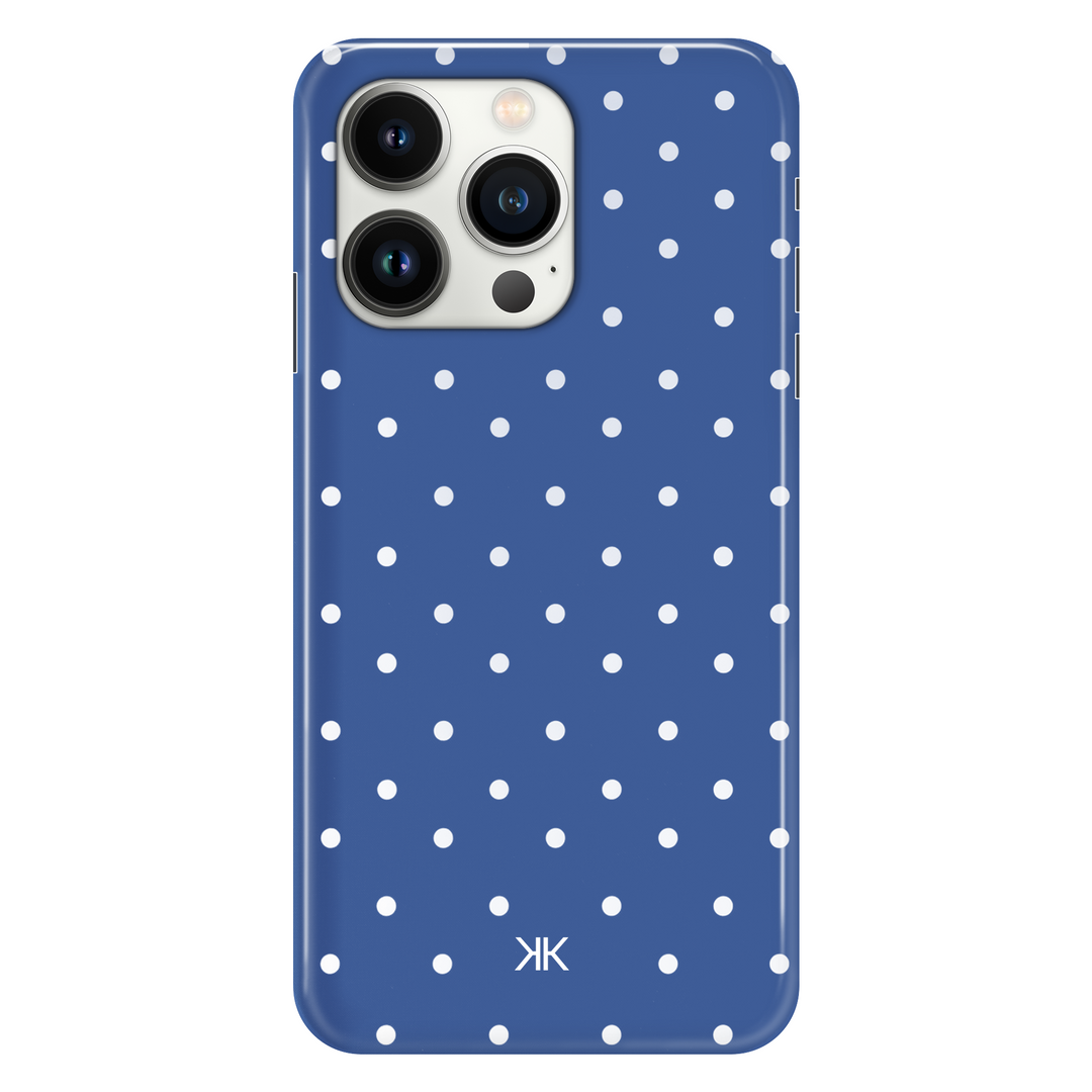 Polka Dot Blue phone case for iPhone 13 Pro