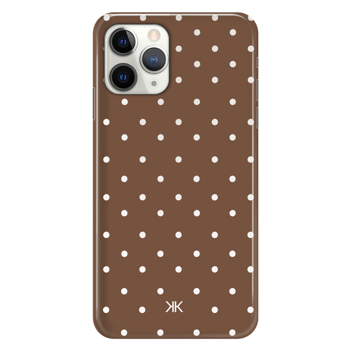 Polka Dot Brown phone case for iPhone 11 Pro