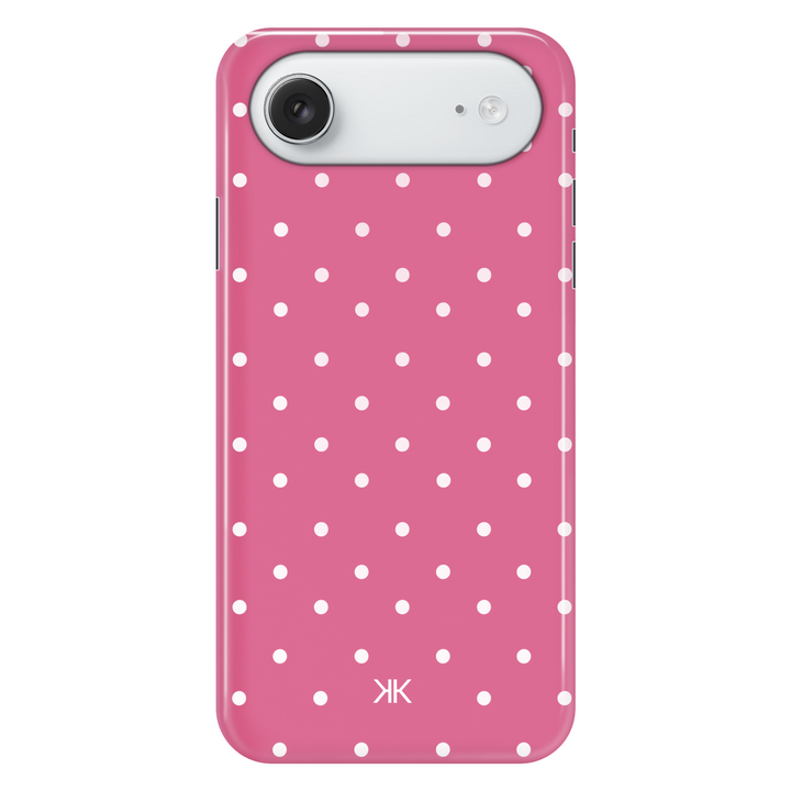 Polka Dot Pink phone case for iPhone 17 Air