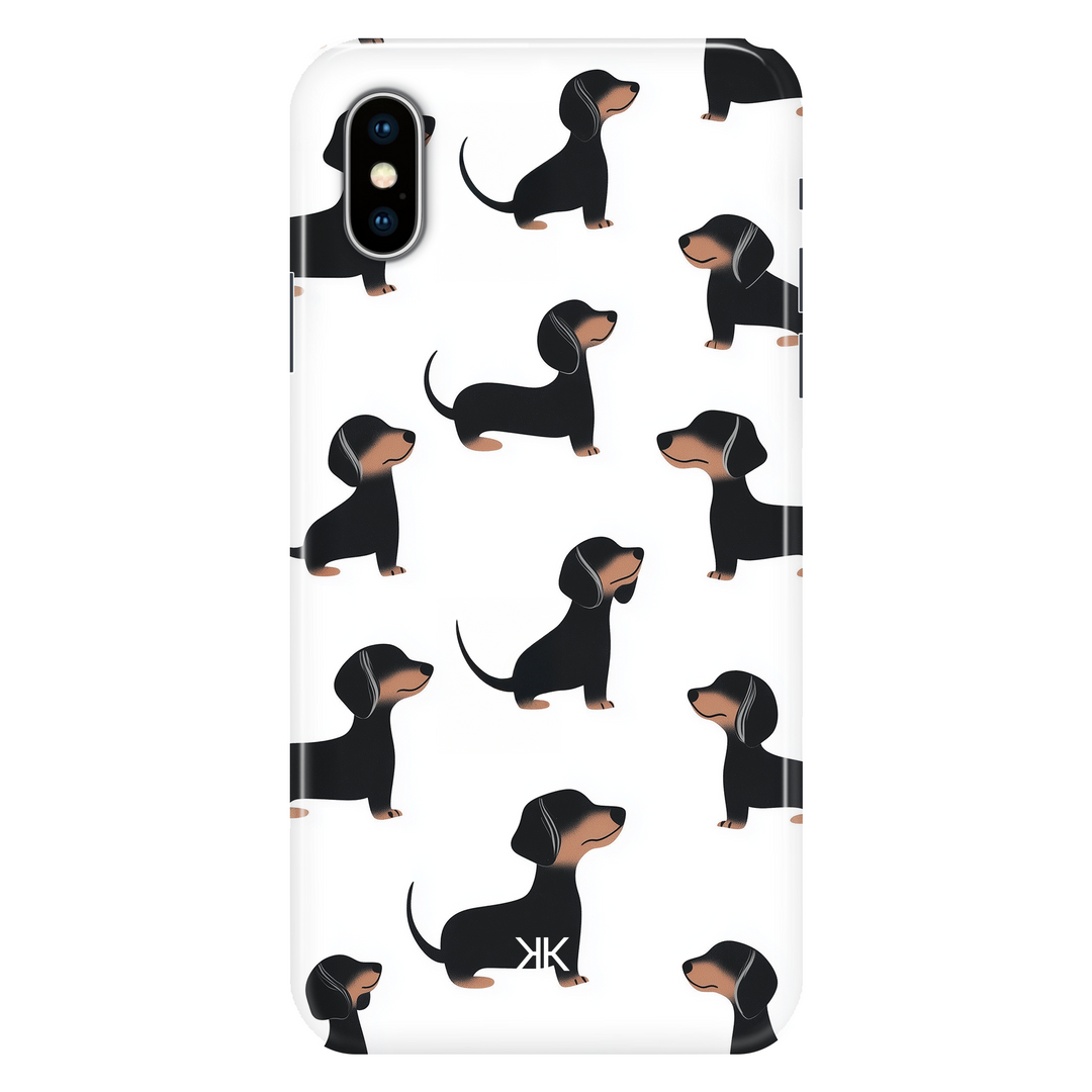 Dachshund phone case for iPhone X