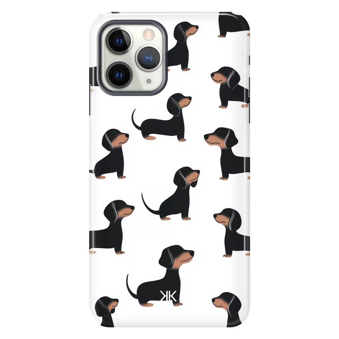 Dachshund Phone Case - Tough Case - iphone-11-pro