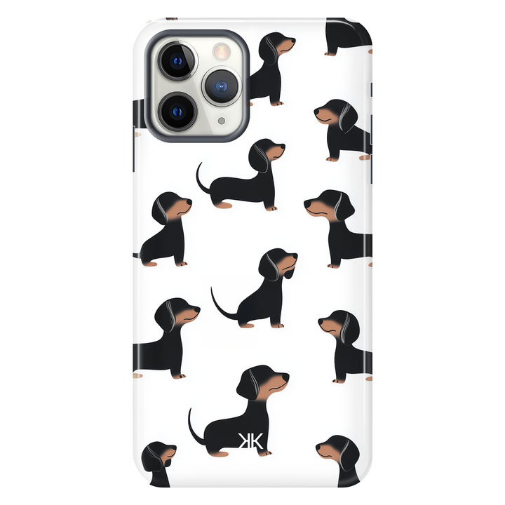 Dachshund Phone Case - Tough Case - iphone-11-pro