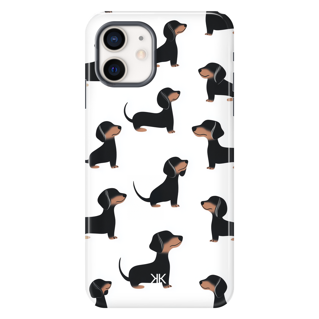 Dachshund Phone Case - Tough Case - iphone-12