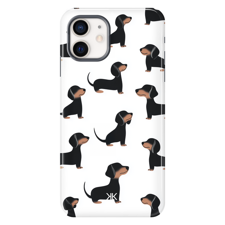 Dachshund Phone Case - Tough Case - iphone-12