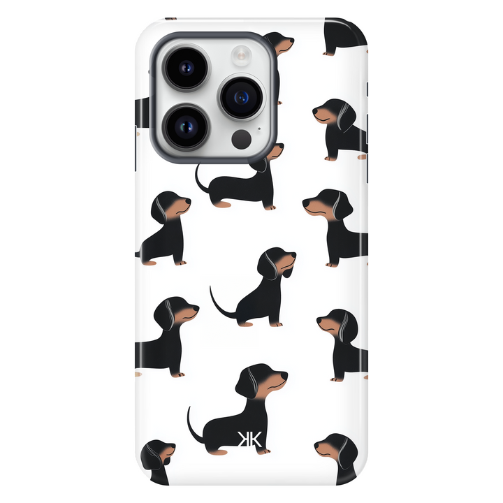 Dachshund Phone Case - Tough Case - iphone-14-pro