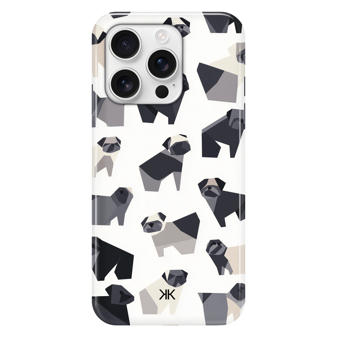 Pug phone case for iPhone 16 Pro