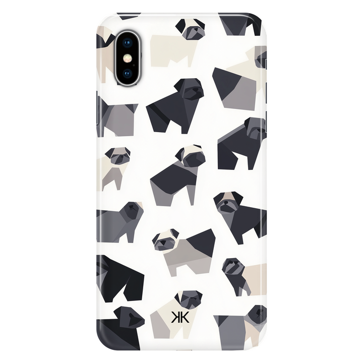 Pug phone case for iPhone X