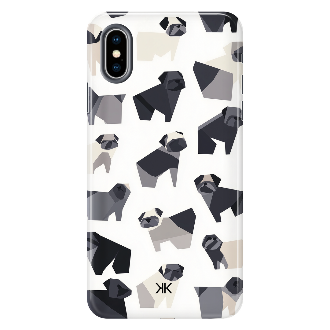 Pug Phone Case - Tough Case - iphone-x