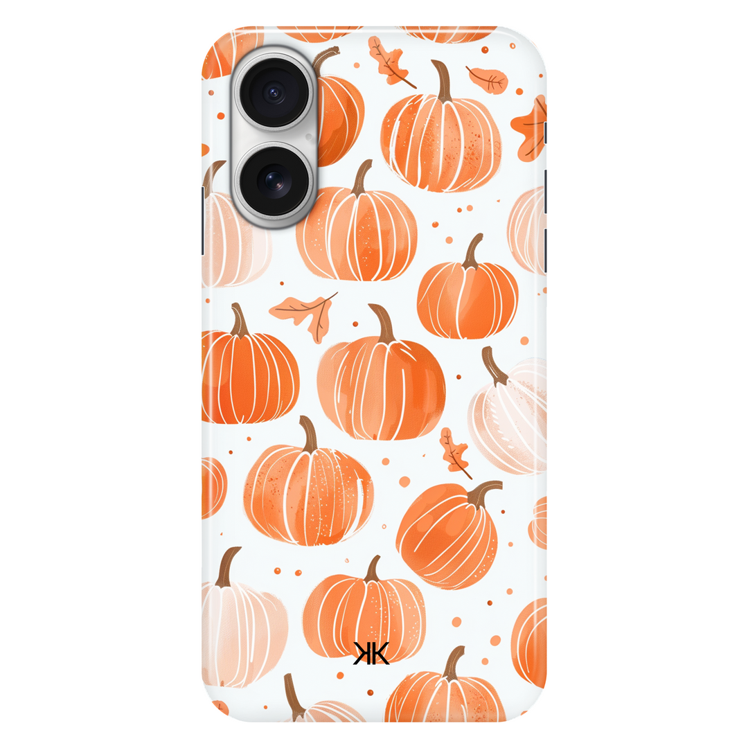 Pumpkin Chic phone case for iPhone 16