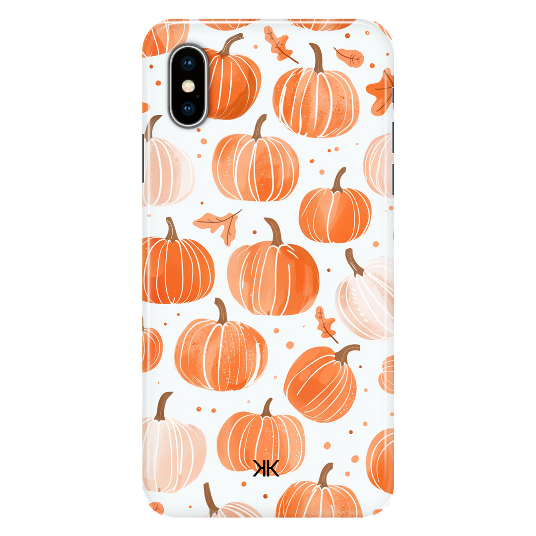 Pumpkin Chic phone case for iPhone X