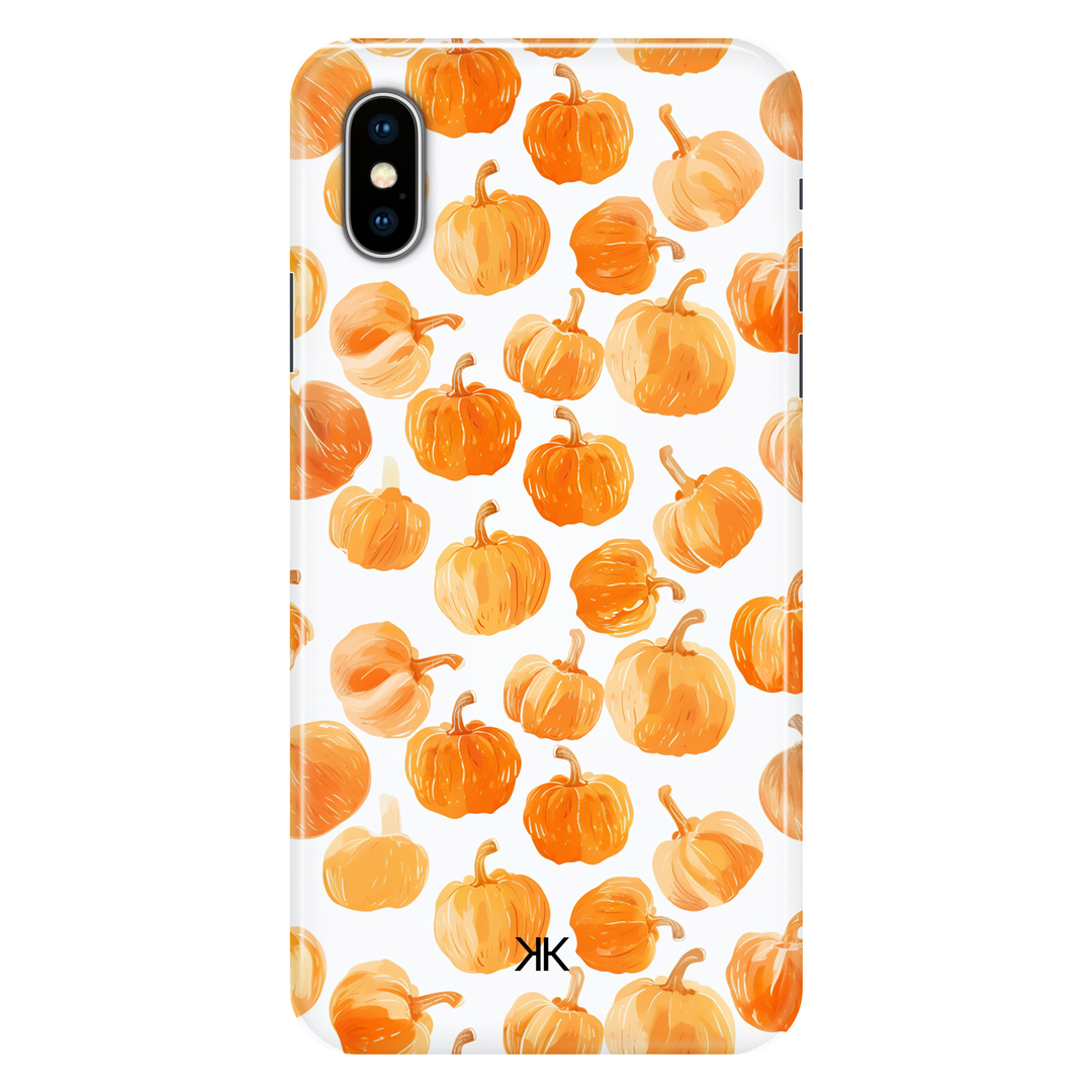 Pumpkin Pattern phone case for iPhone X