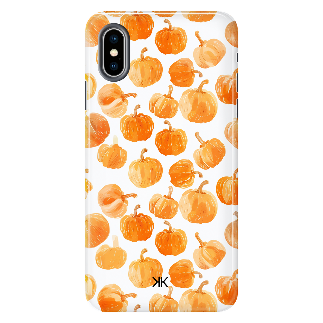 Pumpkin Pattern Phone Case - Tough Case - iphone-x