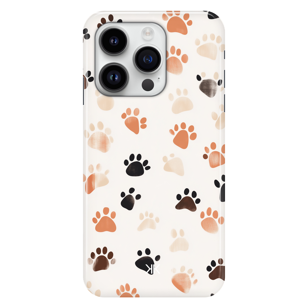 Puppy Paw Prints phone case for iPhone 14 Pro
