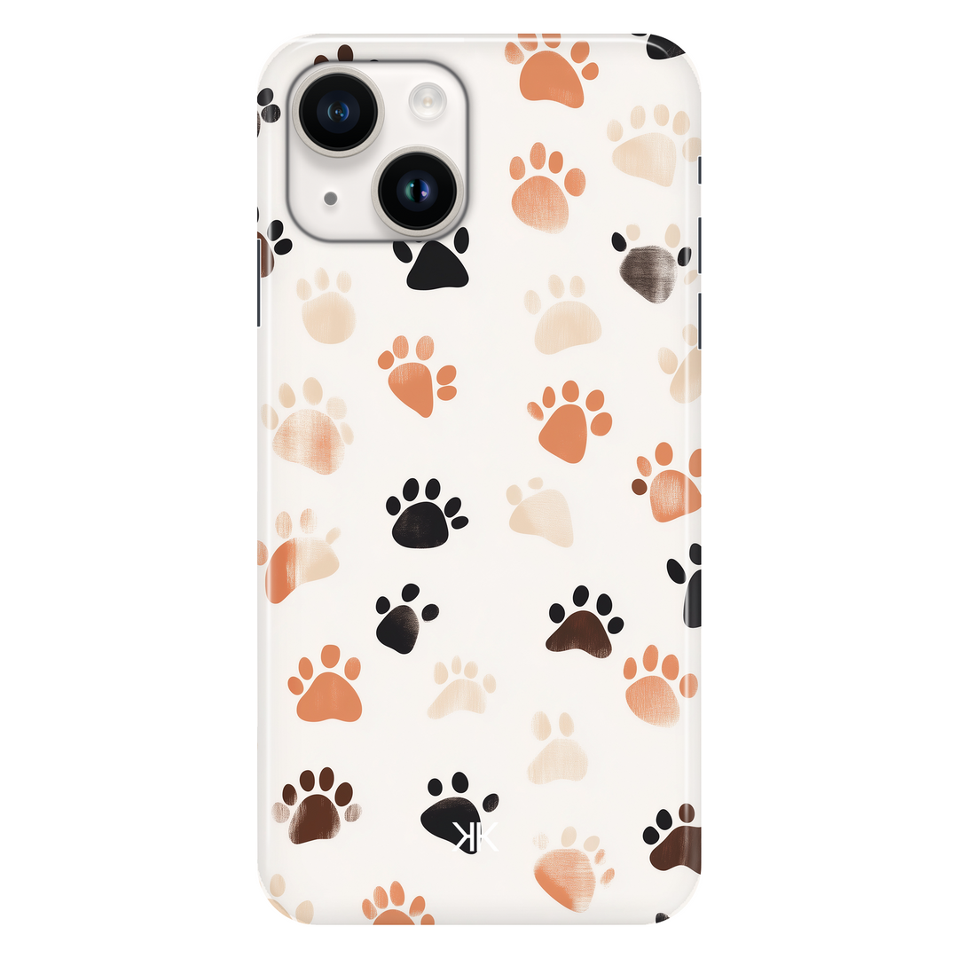 Puppy Paw Prints phone case for iPhone 14