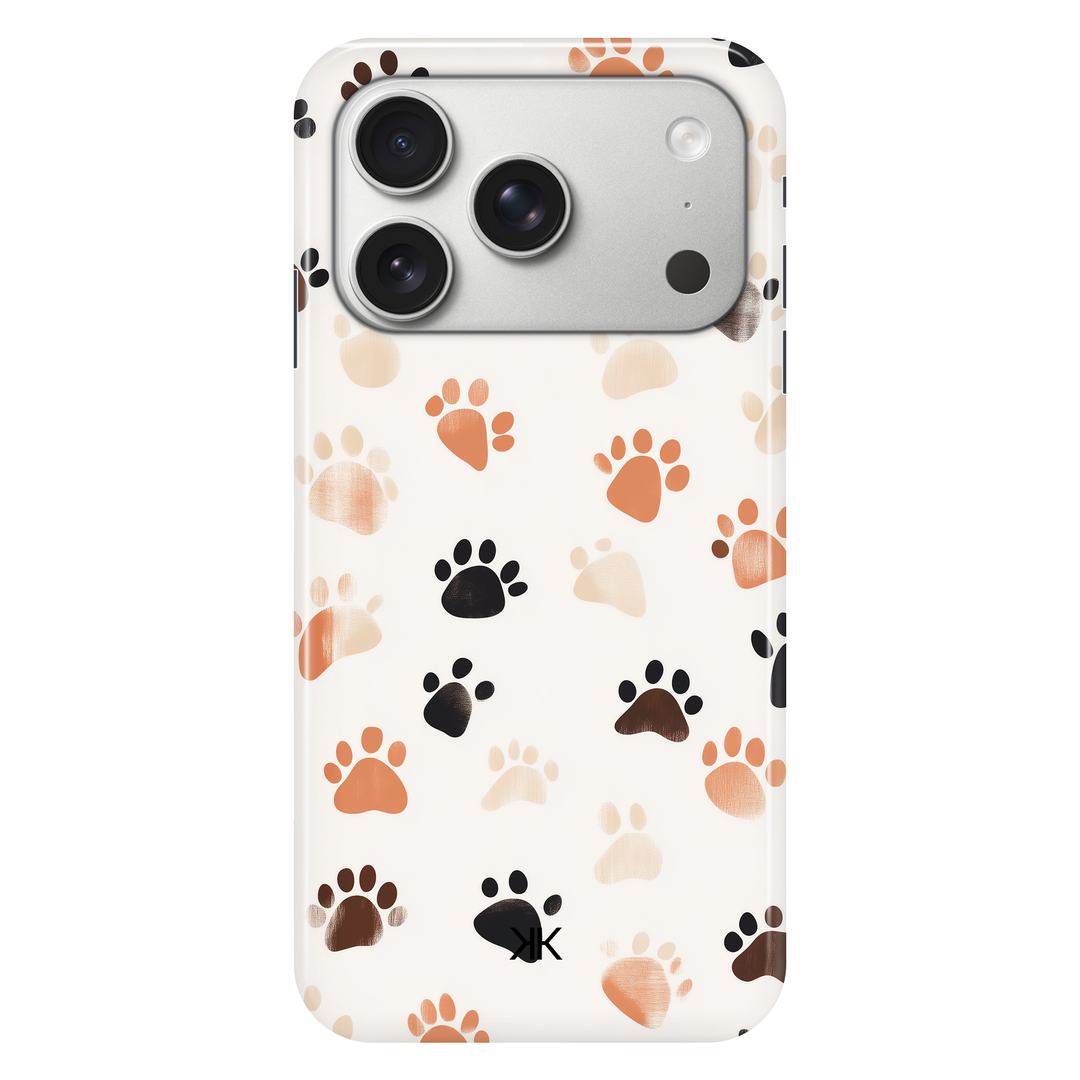 Puppy Paw Prints phone case for iPhone 17 Pro