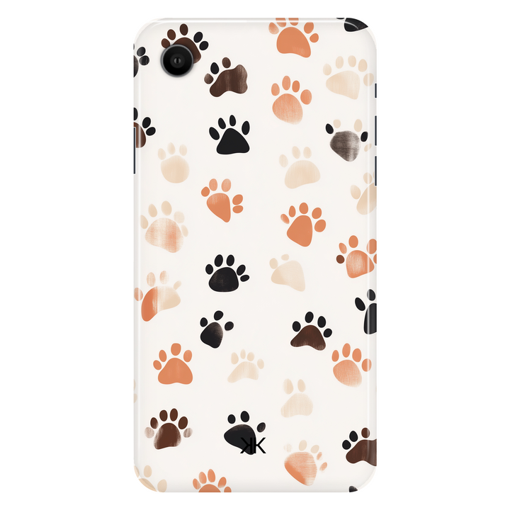 Puppy Paw Prints phone case for iPhone XR
