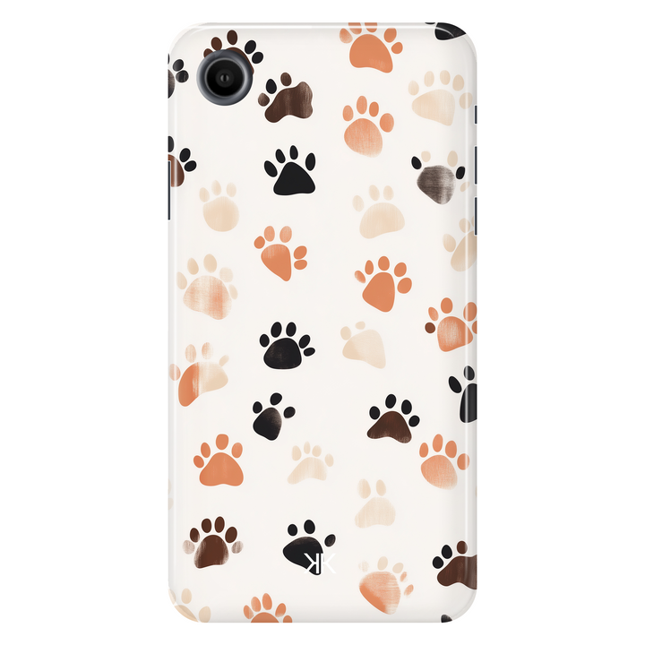 Puppy Paw Prints tough phone case for iPhone XR