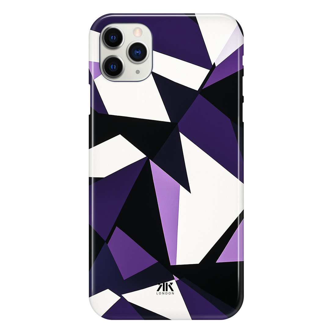Purple Geometric Phone Case