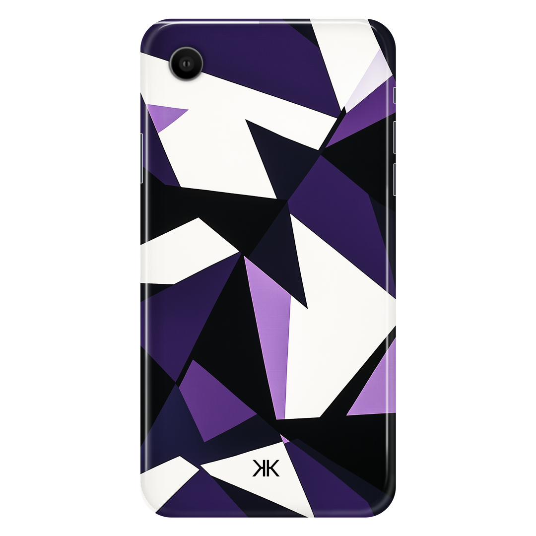 Purple Geometric phone case for iPhone XR