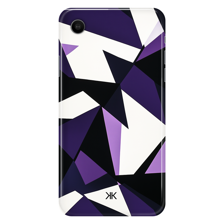 Purple Geometric phone case for iPhone XR