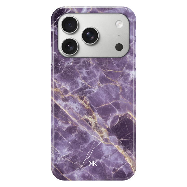 Marble Purple phone case for iPhone 17 Pro