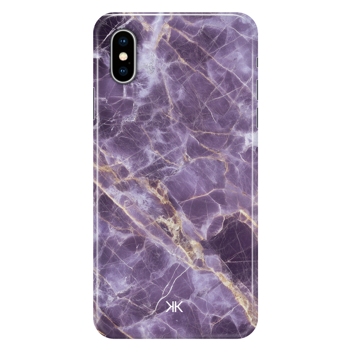 Marble Purple phone case for iPhone X