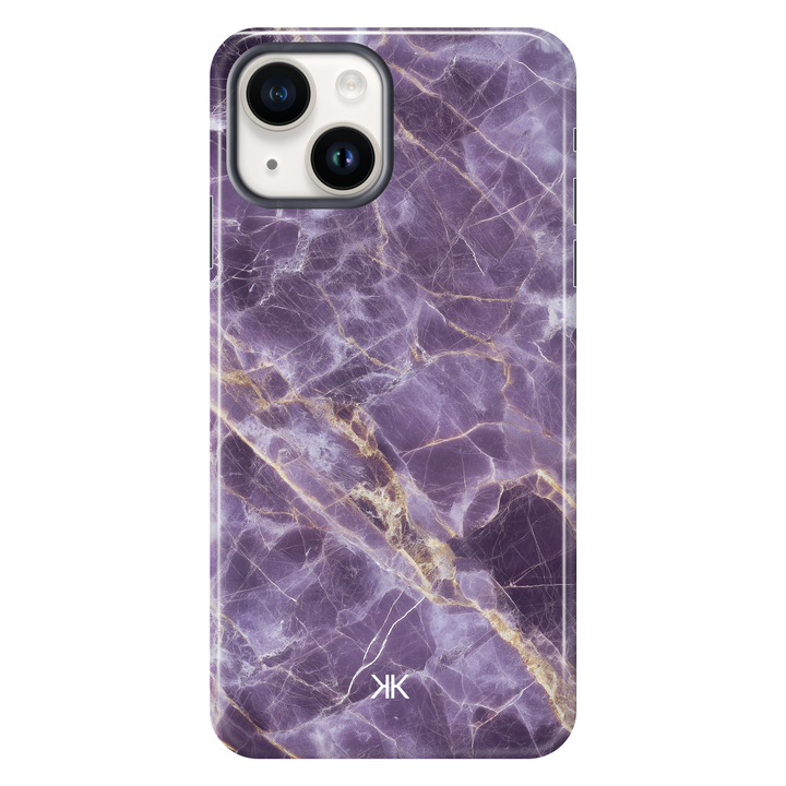 Marble Purple Phone Case - Tough Case - iphone-14