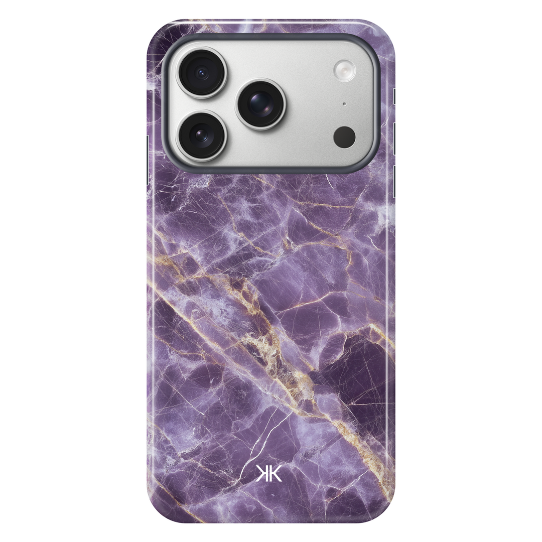 Marble Purple Phone Case - Tough Case - iphone-17-pro