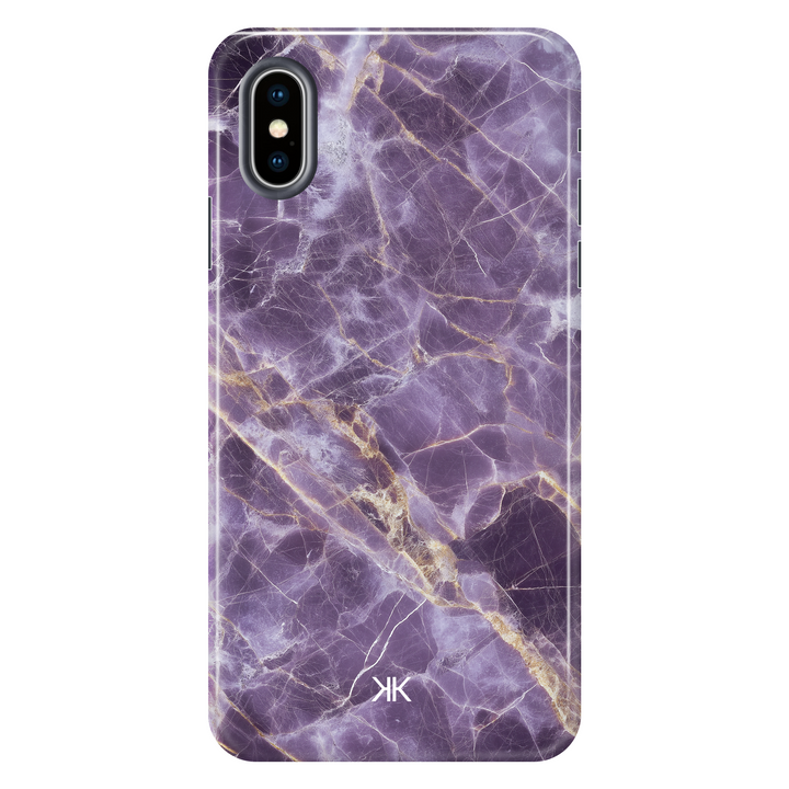 Marble Purple Phone Case - Tough Case - iphone-x