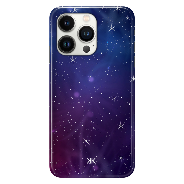 Purple Stars phone case for iPhone 13 Pro