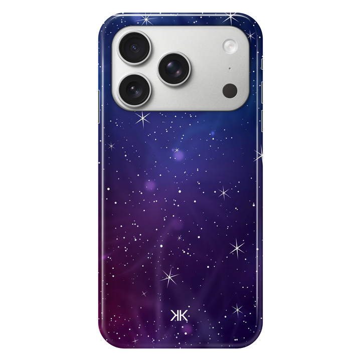 Purple Stars phone case for iPhone 17 Pro