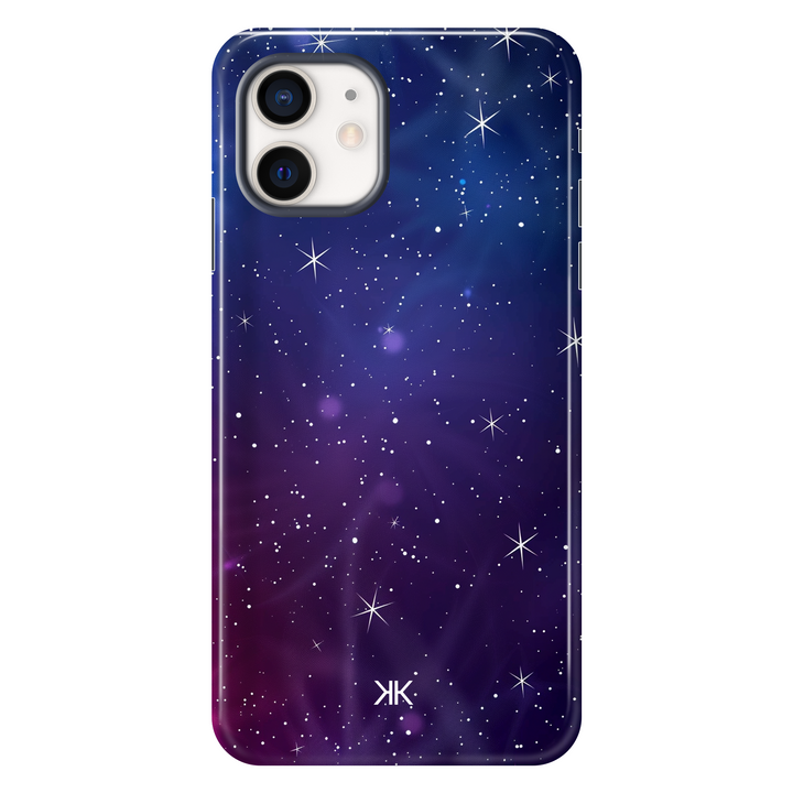 Purple Stars Phone Case - Tough Case - iphone-12