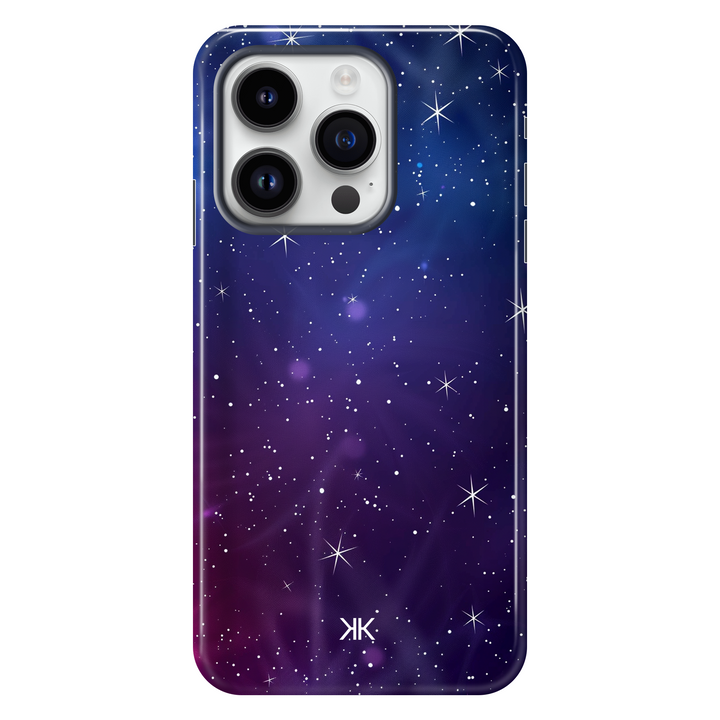 Purple Stars Phone Case - Tough Case - iphone-14-pro