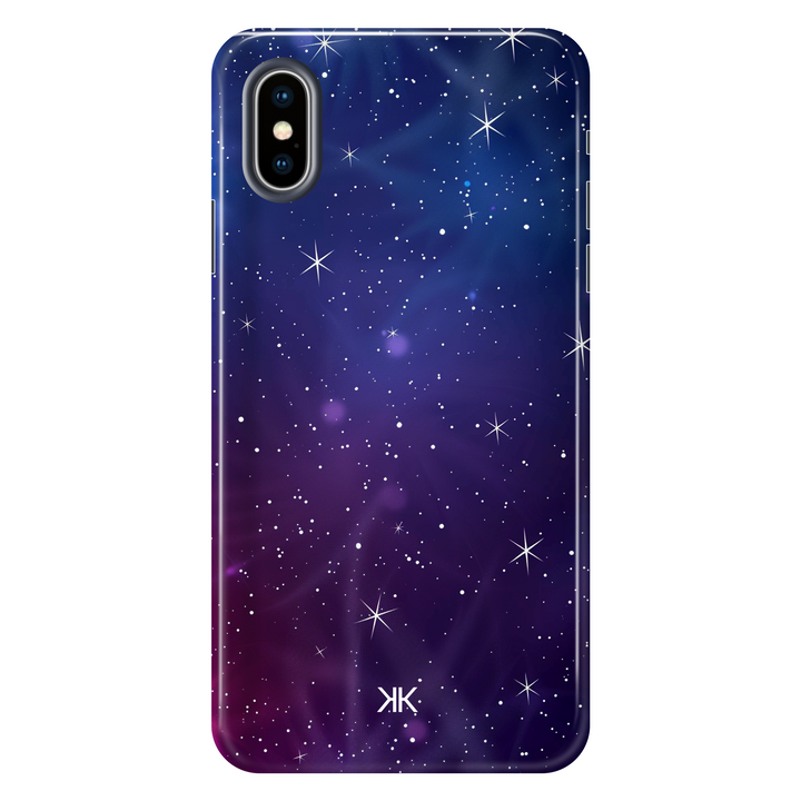 Purple Stars Phone Case - Tough Case - iphone-x