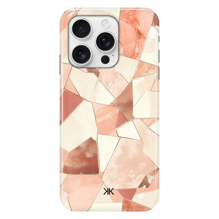 Marble Quartz phone case for iPhone 16 Pro