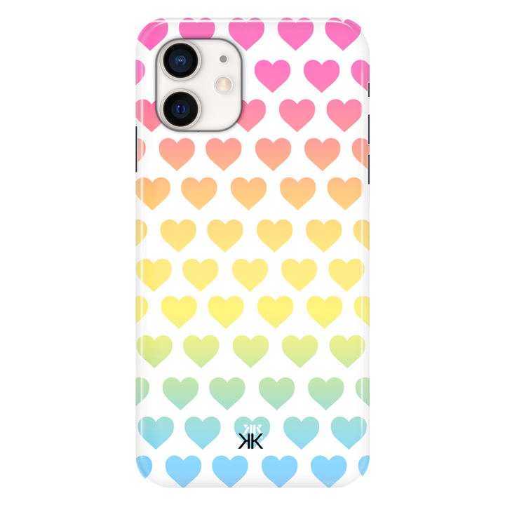 Rainbow Hearts Phone Case - PhoneCase_KKDL_rainbowhearts_iphone-12.png