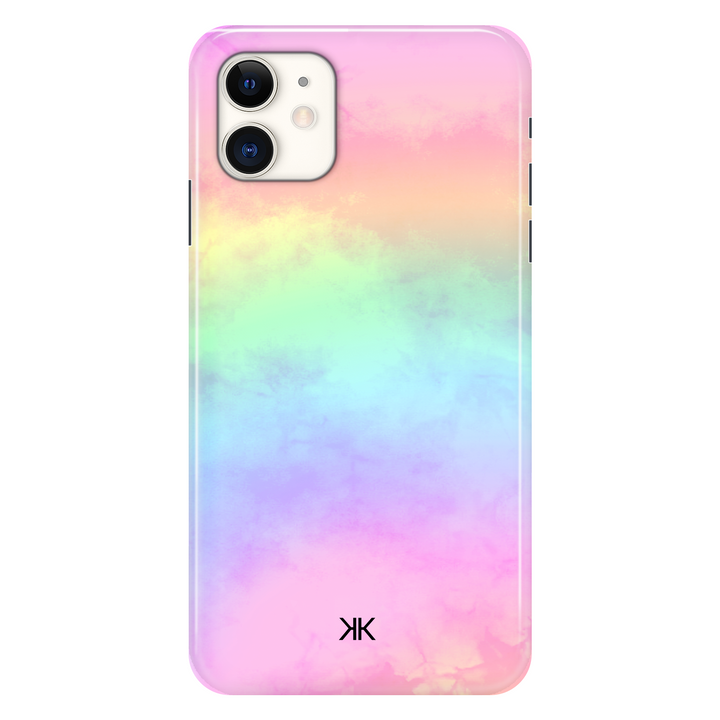 Pastel Tie Dye phone case for iPhone 11