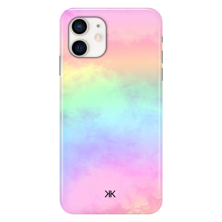 Pastel Tie Dye phone case for iPhone 12
