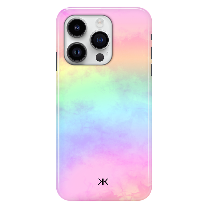 Pastel Tie Dye phone case for iPhone 14 Pro