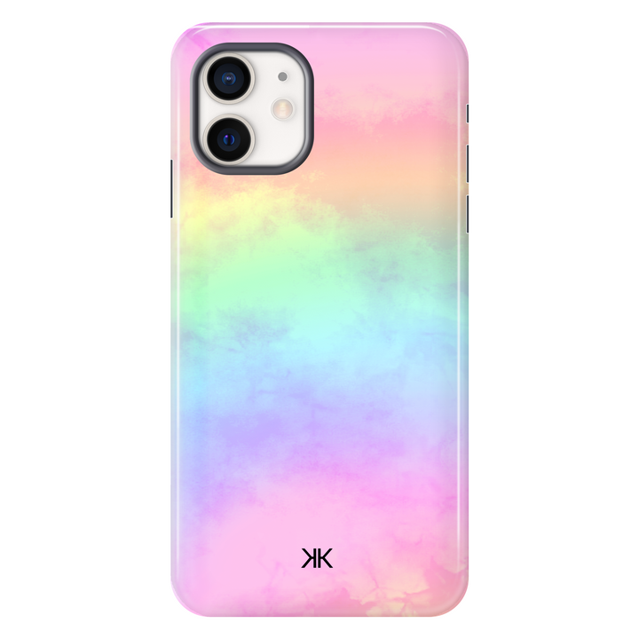 Pastel Tie Dye tough phone case for iPhone 12