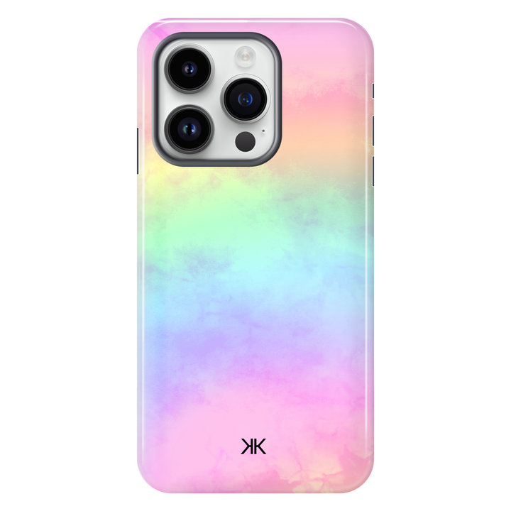 Pastel Tie Dye tough phone case for iPhone 14 Pro