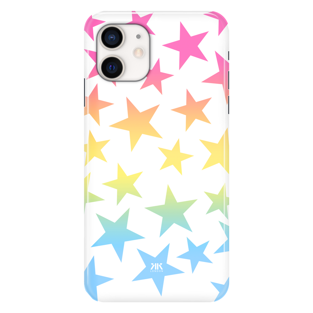 Rainbow Stars phone case for iPhone 12