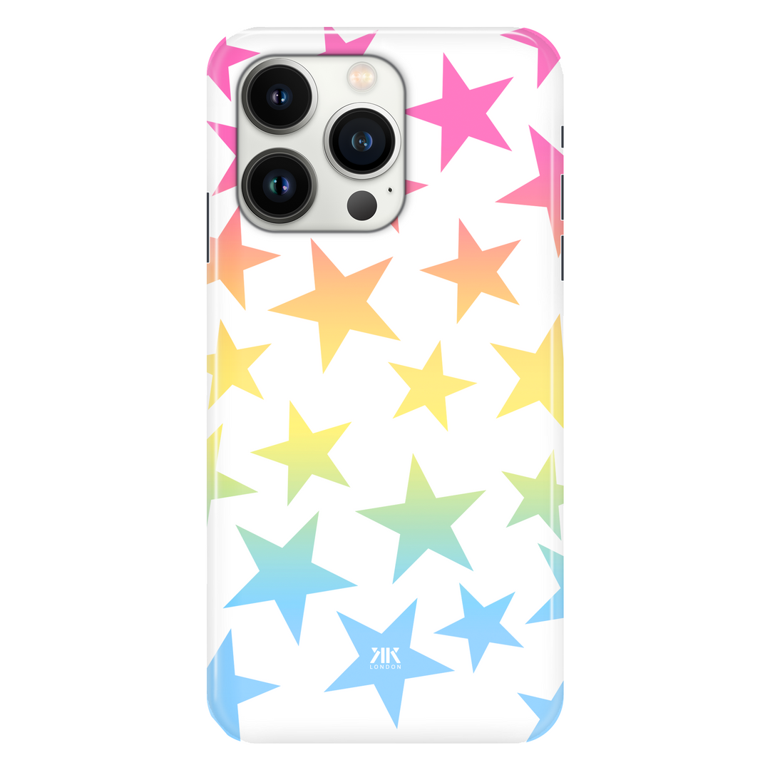 Rainbow Stars phone case for iPhone 13 Pro