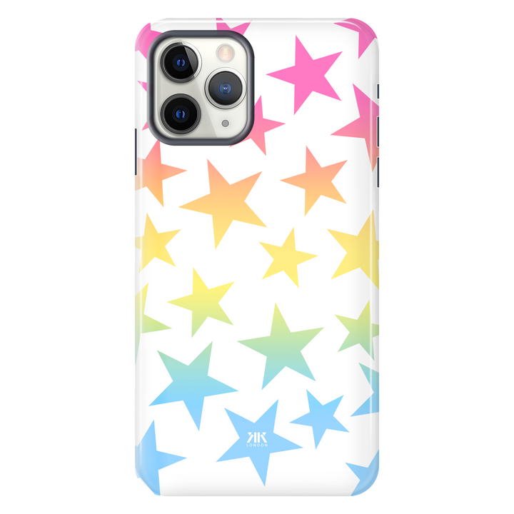 Rainbow Stars Phone Case - Tough Case - iphone-11-pro