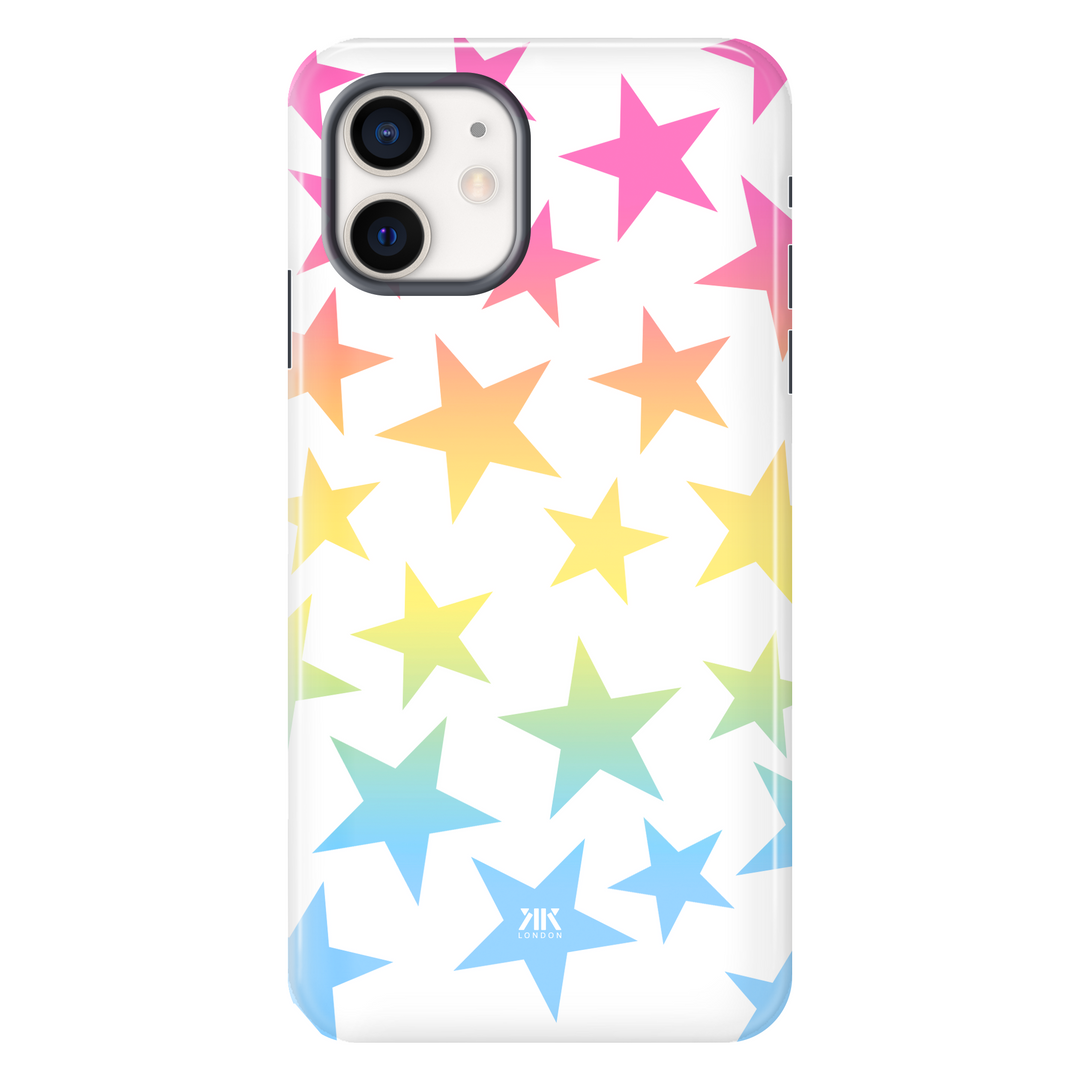 Rainbow Stars Phone Case - Tough Case - iphone-12