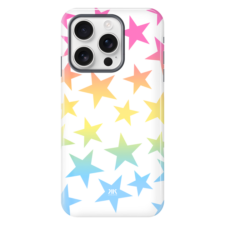 Rainbow Stars Phone Case - Tough Case - iphone-16-pro