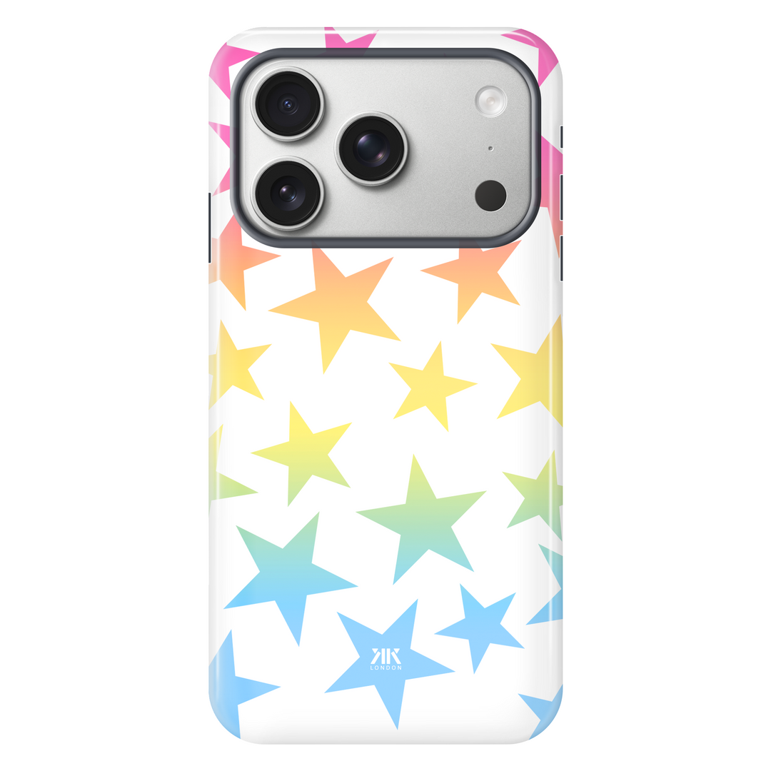 Rainbow Stars Phone Case - Tough Case - iphone-17-pro